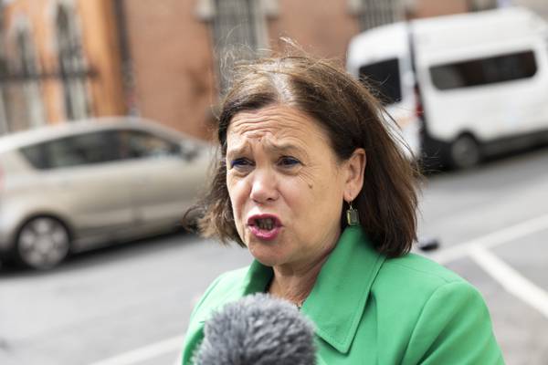 Mary Lou McDonald shifts on €300,000 target for average Dublin house prices