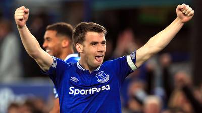 Seamus Coleman scores as Everton win four in a row at Goodison