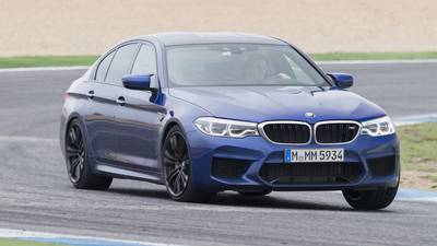 New BMW M5 marries monster power to air of anachronism