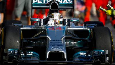 Lewis Hamilton fastest in F1 practice
