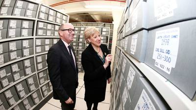 Minister launches first improvement phases at National Archives building