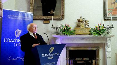 Michael D Higgins: Some Irish were willing participants in British Empire
