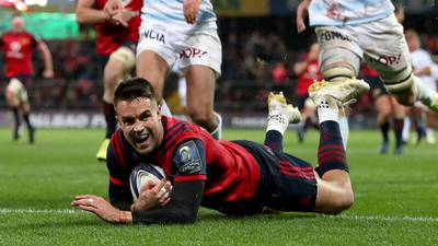 Munster chisel out victory over Racing in an old-school bruiser