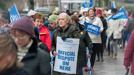 On the nurses’ picket line: ‘We are in it for the long haul’