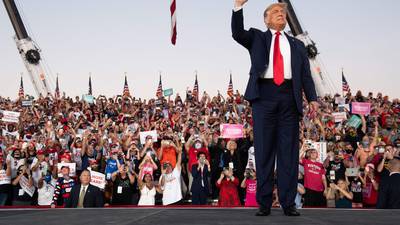 Trump talks of ‘American dream’ as rallies persist amid criticism