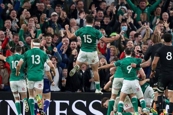 Fearless Ireland’s fizzing energy sparks an afternoon to remember