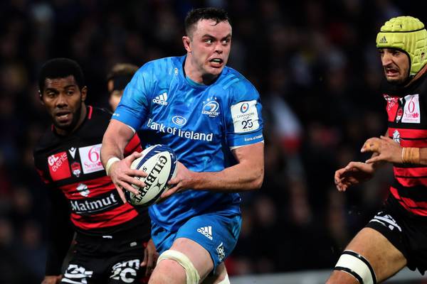 Johnny Sexton could be fit for Leinster’s date with La Rochelle