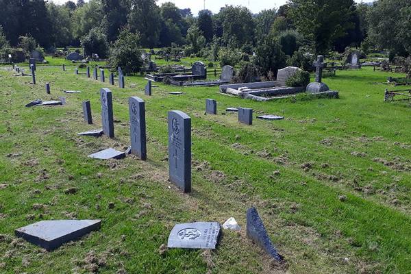 War graves damaged overnight in Belfast cemetery