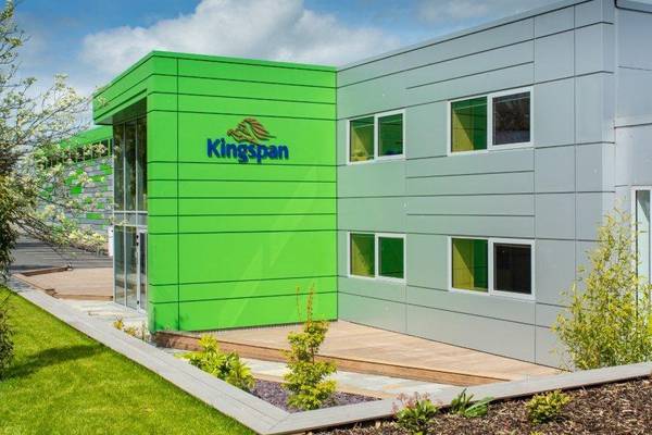 ‘Record’ first quarter for Kingspan as sales rise