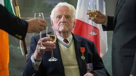 Irish second World War veteran celebrates 100th birthday