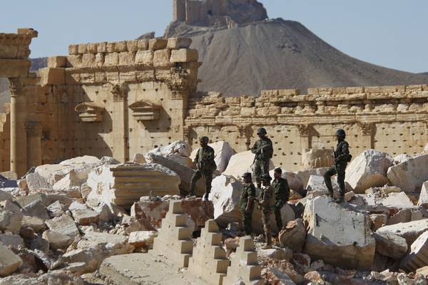Syrian forces reportedly drive back Islamic State in Palmyra