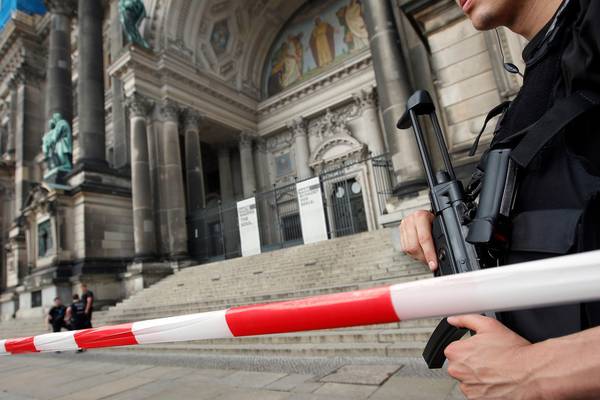 Man shot after knife rampage in Berlin Cathedral