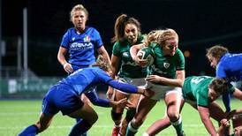 Ireland women’s shake off the rust to beat Italy