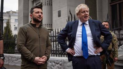 Johnson and Zelenskiy: The contrasting fortunes of two political comics