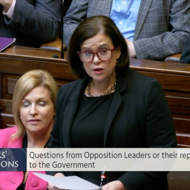 Miriam Lord: Mary Lou McDonald nonplussed as Taoiseach questions Sinn Féin’s porous stance on open borders