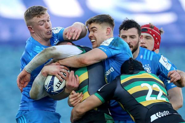 Garry Ringrose to miss Munster game after suffering jaw knock in Northampton win