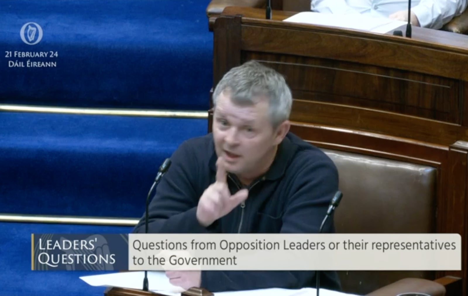 Richard Boyd Barret in the Dáil Feb 22nd 2024