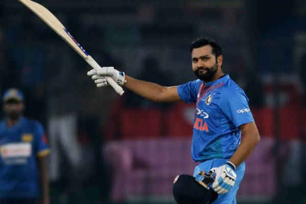 Rohit Sharma hits joint-fastest T20I century for India off 35 balls