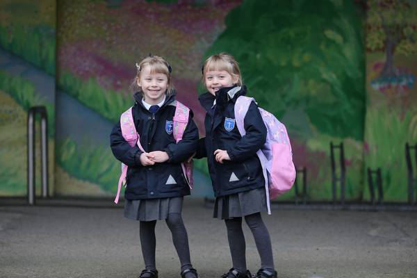 ‘Very excited’ primary school children return after prolonged closure