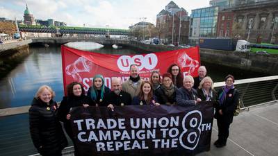 Unions call for referendum to repeal the eighth amendment
