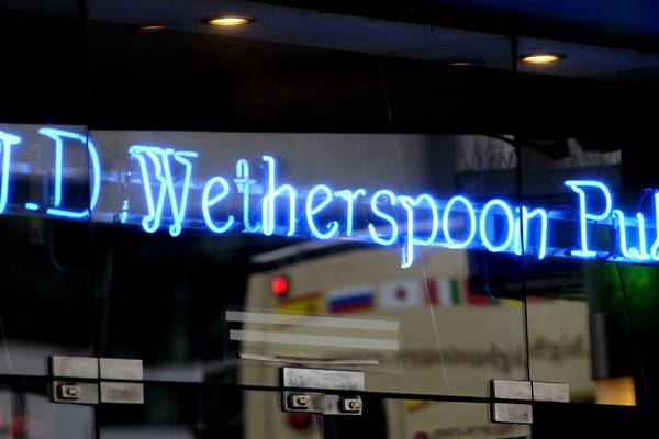 Surge in Guinness popularity fuels JD Wetherspoon sales 