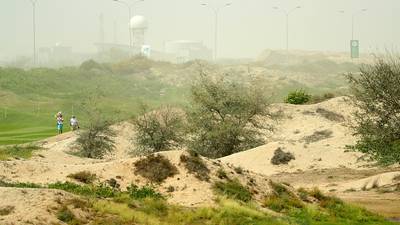 Play suspended at Oman Open due to sandstorms