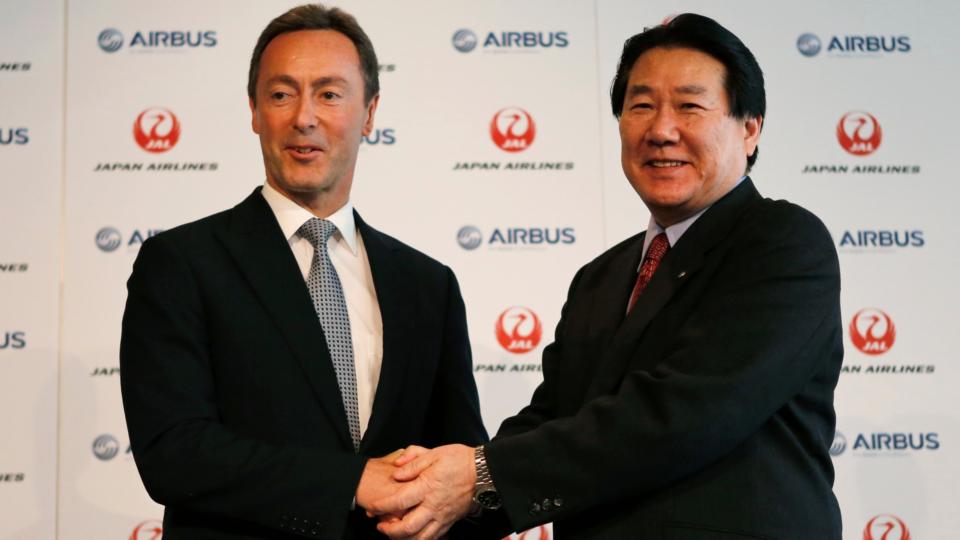 Airbus wins first order from Japan Air