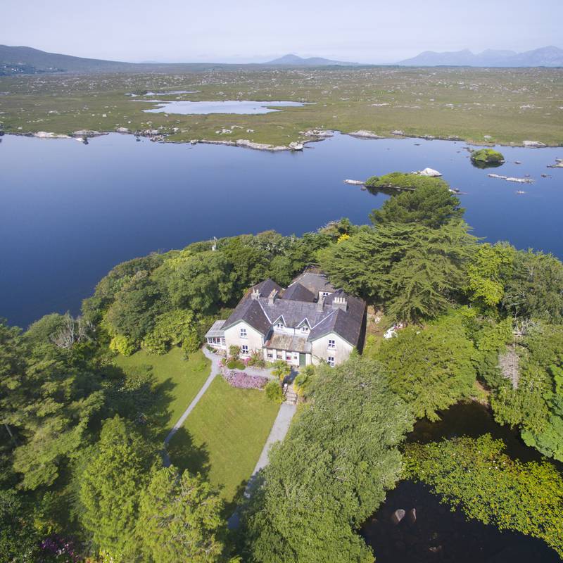 Look inside: Connemara hunting lodge on private island adored by earls and kings for €2.9m
