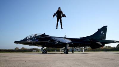 Jet suit inventor teases 'Iron Man' racing series