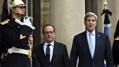 François Hollande in bid to form ‘grand coalition’ against IS