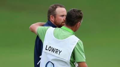 Shane Lowry gets right in the mix before disaster strikes