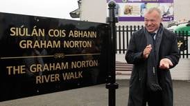 Graham Norton opens river walk in his name in home town of Bandon