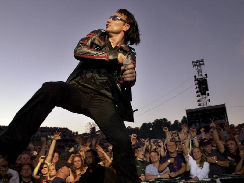 The Slane Castle Music Quiz: How many times has Bono played the castle?