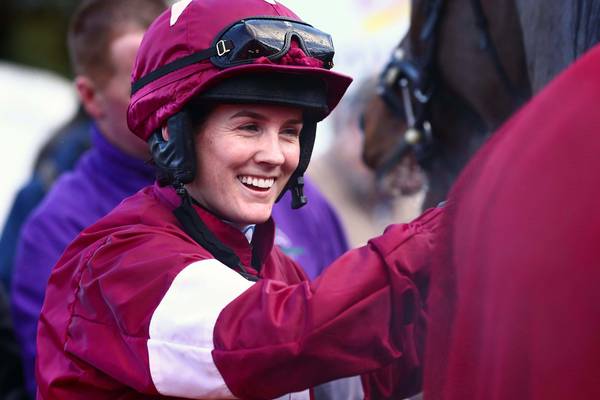 Rachael Blackmore breaks new ground as she relishes her first Irish Derby ride