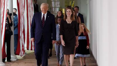 US Senate to vote on Amy Coney Barrett nomination next week