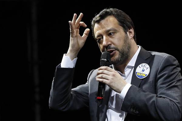 Salvini sets anti-migrant tone as Italians prepare to vote