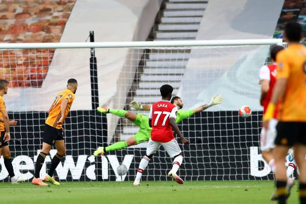 Arsenal check Wolves to relight their European fire