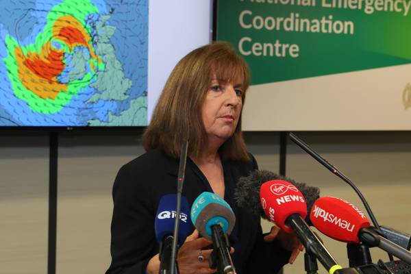 Storm Lorenzo to make landfall in Donegal overnight, says Met Éireann