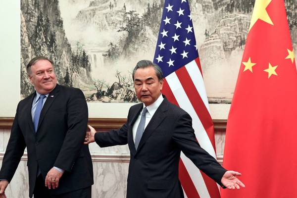 US-China tensions overshadow North Korea as Pompeo visits Beijing