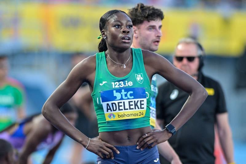 Rhasidat Adeleke finishes fourth in world-class 200m race in LA 