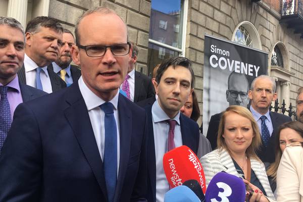 Simon Coveney hopes to ‘unite country behind  Fine Gael’