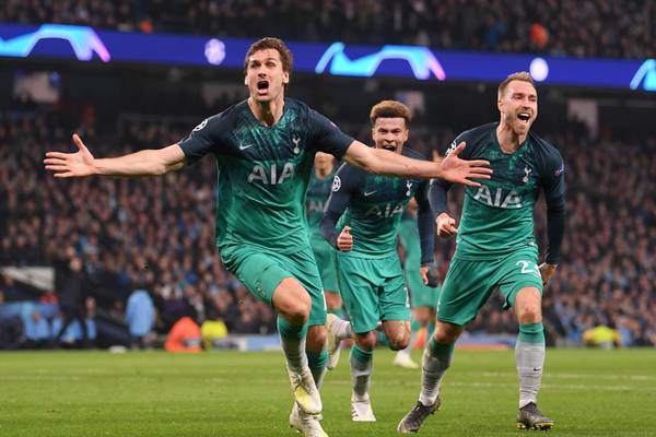 Tottenham end Man City’s quadruple bid after crazy, bonkers night
