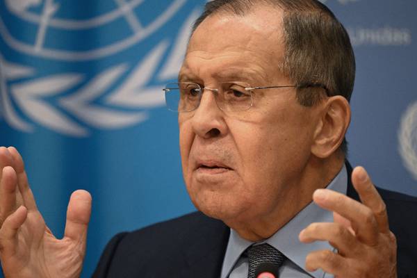 Any territory annexed by Russia will have ‘full protection’, says Sergei Lavrov