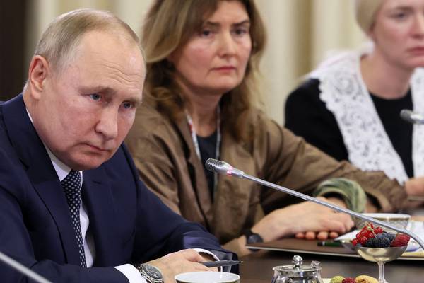 Putin tells mothers of Russian soldiers fighting in Ukraine: 'We share your pain'