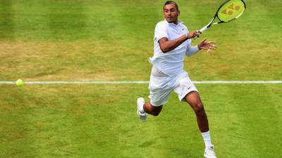 Wimbledon: Nick Kyrgios proving to be real rascal with a racquet