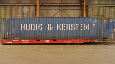 Two men remanded in custody over shipping container death