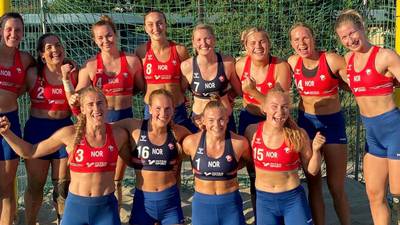 Norway’s beach handball team fined for not wearing bikini bottoms