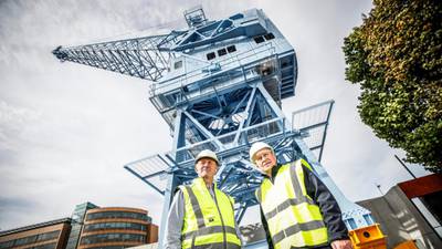 Renovated crane a major part of Dublin’s ‘port-city integration’