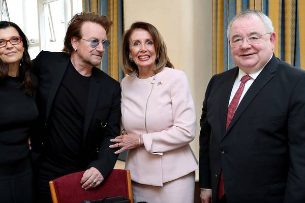 Miriam Lord: Nancy Pelosi and Bono induce fan mania in Dáil