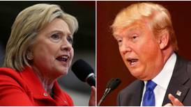 Clinton and Trump leading in Iowa one day before caucuses